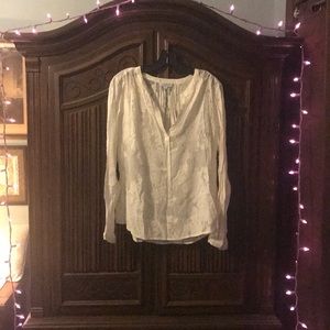 Vintage Patterned Blouse, Light & Airy